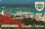 CARTE-PUCE-NOUV CALEDONIE-NC12-11/93-SC5- V° C3B100608-NOUMEA -VOILIER CLUB MEDITERRANEE-VIDE-LUXE - Nouvelle-Calédonie