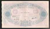 FRANCIA 500 FRANCHI BLEU ET ROSE   19 JANVIER 1939 - 500 F 1888-1940 ''Bleu Et Rose''