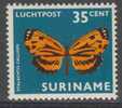 Suriname 1972 Mi 627 ** Stalachtis Calliope - Butterfly / Schmetterling / Papillon / Vlinder - Schmetterlinge