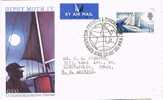 Carta Aerea G.P.O. Sir Francis Chichester. Plymouth 1967. Ship - Briefe U. Dokumente