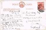 2279. Postal LADYSMITH (Natal) 1912.  South Africa. Shakespeare House - Storia Postale