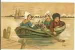 Illustrateurs / FLORENCE HARDY (trois Enfants Dans Une Barque) - Hardy, Florence