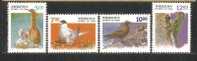 TAIWAN 1994 Birds 4v - Unused Stamps