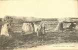 St Pal De Léon- Dolmens * Jolie Carte PAS COURANTE* Dos Simple Non Circulée-Ed Andrieu Morlaix N°96 - Dolmen & Menhirs