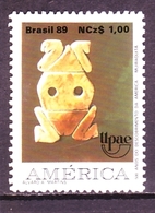 Brazil 1989 MiNr. 2321 Brasilien Art America UPAEP 1v MNH** 0,80 € - Unused Stamps