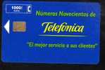 TARJETAS TELEFONICA  PRIVADA  N 380 TIRADA  3000 - Emissions Privées