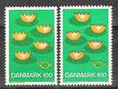 DENMARK UNUSED STAMPS FROM 1976 AFA: 631 + 631a - Unused Stamps