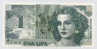 SLOVENIA - SLOWENIEN:  1 Lipa 20.4.1992 UNC  *PROPAGANDA MONEY* JULIJA PRIMICOVA - Eslovenia