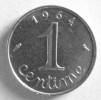 Un Centime 1964    Epi Variété Rebord - 1 Centime