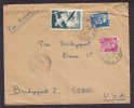 France Airmail Par Avion PARIS R. De Balzac 1948 Cover To Bridgeport USA Etats Unis Marianne Kentaur Lockheed "Hudson" - 1927-1959 Covers & Documents