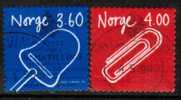 NORWAY   Scott #  1213-4  VF USED - Gebraucht