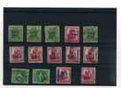 - INDE . TIMBRES SURCHARGES REFUGIES . OBLITERES - Liefdadigheid Zegels