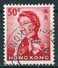 Hongkong  1962/67  Q EII  50 C (Wmk Upright)  Mi-Nr.203 X  Gestempelt / Used - Usados