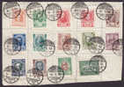 Russia Empire 1913 Mi. 82-95 Romanow-Dynastie 300 Jahre On Piece Deluxe ST. PETERSBURG 1913 Cancel (2 Scans) !! - Used Stamps