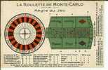 CPA  Roulette De Monte Carlo, Régle Du Jeu  3278 - Autres & Non Classés