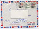 1984-Enveloppe USA Pour FRANCE-réexpédiée De Poitiers Pour Chatel-Guyon-tp MOTO- - Cartas & Documentos