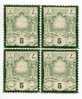 - Bloc De 4 Stamps - 5. Vert, Neuf -, Poste Persane, Scans... - Iran