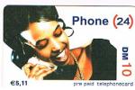 GERMANIA (GERMANY) - PHONE 24    (REMOTE) -  GIRL  -  USED - RIF. 5909 - Cellulari, Carte Prepagate E Ricariche