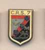 Insigne   CRS   7 - Polizia