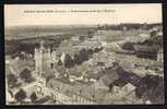 CPA  ANCIENNE- FRANCE- SAINT-RIQUIER (80)- PANORAMA PRIS DE L'EGLISE- LES CULTURES - Saint Riquier