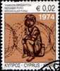 PIA - CIPRO GR.   - 2010 : Pro  Rifugiati - Used Stamps