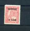 - INDE TRAVANCORE 1944  SERVICE . NEUF SANS GOMME - Travancore