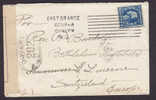 United States EAST ORANGE 1916 Cover Bethlehem Institution Lucerne Switzerland French Censor Zensur (See Note) SCARCE !! - 1851-1940