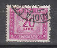 Italia   -  1947.   Segnatasse  20 £.  Lilla Rosa.  Ottima Centratura - Postage Due