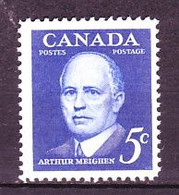 Canada 1961 MiNr. 340 Kanada Arthur Meighen Former Prime Minister 1v MNH** 0,40 € - Nuevos