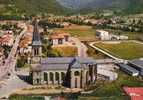 SAULXURES SUR MOSELOTTE  Vue Générale Aérienne L'église Et Le CES - Saulxures Sur Moselotte