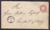 Bayern Postal Stationery Ganzsache Cover Umschlag EICHSTADT 3 Kr To NEUSTADT (2 Scans) - Enteros Postales