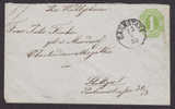 Württemberg Postal Stationery Ganzsache Entier Umschlag Cover 1 Kr Post-Couvert CANNSTADT To STUTTGART - Postwaardestukken