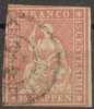 Strubel 24G, 15 Rp.rosa   LANGENTHAL        1860 - Used Stamps