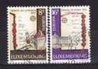 Luxembourg 1982 - Yv.no.1002-3 Obliteres,serie Complete - Gebraucht