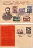 BULGARIA / Bulgarie 1949 Hristo Botev (poet)  Post Card + Special Cachet - Cartas & Documentos