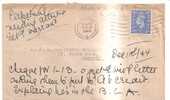 56034)lettera Inglese Con Un Valore Da 2 E 1/2p Con Annullo Del 6-11-1944 - Used Stamps