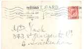 56056)cartolina Post Card Inglese Con Un Valore Da 1p + Annullo Del 30-5-1925 - Brieven En Documenten