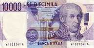 ITALIE  10 000 Lires   Daté Du 03-09-1984    Pick 112     ***** QUALITE  AUNC ***** - 10000 Liras