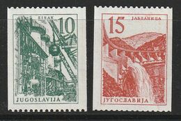 Yougoslavie - N° 742/3 ** (1958) Série Courante - Nuovi