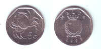 Malta 5 Cents 1998 - Malta