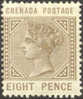 Grenada #25 Mint Hinged 8p Bister Victoria From 1883 - Grenade (...-1974)