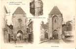 (77) MORET SUR LOING . PORTE DE BOURGOGNE . COTE INTERIEUR . COTE EXTERIEUR . CAGE POUR PRISONNIERS - Moret Sur Loing