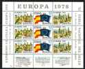 SPAIN 1978 EUROPA EXHIBITION MS MNH - 1978