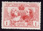 ESPAGNE. 1907   -  Y&T  240  - Exposition De Madrid   1p Rouge -  NEUF*  -  Cote 15e - Neufs