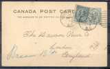 CP  ENTIER POSTAL    Cachet  VANCOUVER   Le 25 SEPT 1905 Pour LONDON  Avec 1 Timbre - 1903-1954 De Koningen