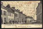 CPA  ANCIENNE- FRANCE- AILLY-SUR-NOYE (80)- LA RUE PELLIEUX AVEC BELLE ANIMATION GROS PLAN - Ailly Sur Noye