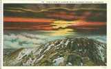 USA – United States – Pike's Peak At Sunrise Near Colorado Springs, Colorado Early 1900s Unused Postcard [P3167] - Colorado Springs