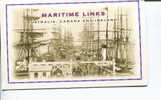 (stamps) 1 Presentation Pack  -  Joint Issue With Canada - Australia Set Of Mini-sheet Maritime Links - Ungebraucht