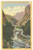 XW 255 Kings River Canyon Highway - Fresno County - Old Mini Card / Viaggiata 1947 - Kings Canyon