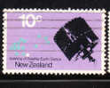 New Zealand 1971 Satellite Earth Station 10c Used - Usati